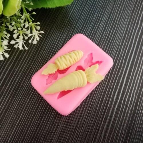 Carrot shape cake decorating mold West point cake baking decoration tools