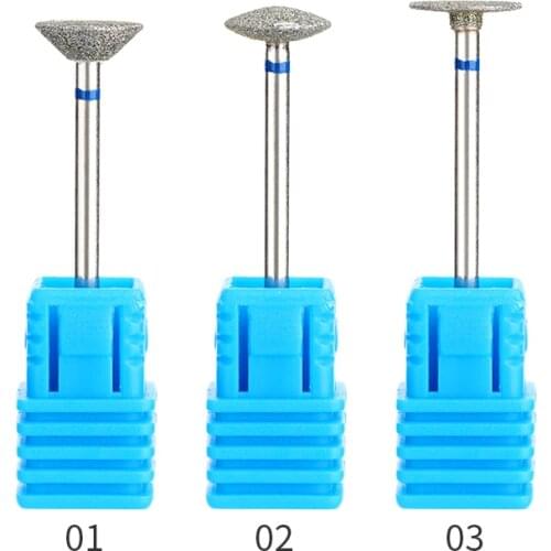 Foot Nail Drill Bits Pedicure Manicuring Foot Cuticle Clean Tools Nail File Grinding Head Nail Art Tools Accessories