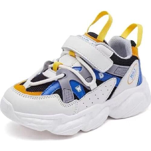 ULKNN 2021 New Child Sneaker Autumn Boys Runners Kids Breathable Hook And Loop Shoes Children Antislippery Running Shoes Girls