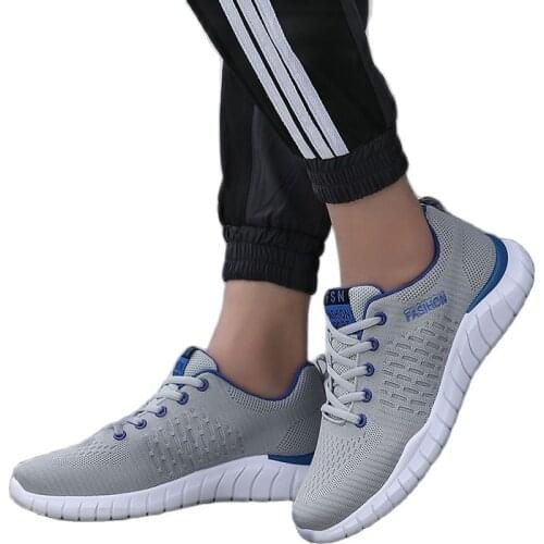 Tenis Masculino 2020 New Men Tennis Shoes Comfort Breathable Gym Sport Shoes Stable Jogging Sneakers Male Flat Fitness Footwear