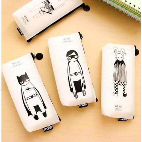 New Arrival Cute Coco Kingdom Silicone Waterproof Pencil Bag Stationery Storage Organizer Case School Supply Student Prize