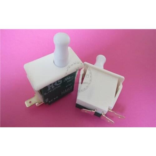Original new 100% HA68 micro gate limit button reset 3pin refrigerator switch 0.1A120V