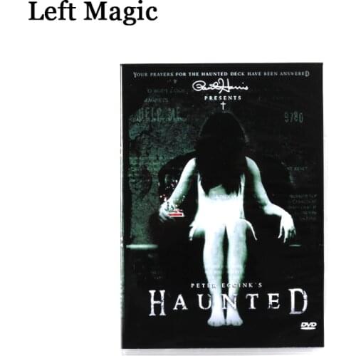 Paul Harris Presents Haunted Ghost Move Card Magic Tricks (DVD+Gimmick) Stage Close Up Props Accessory Illusion Magic Magician