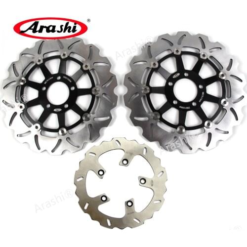 Arashi ZRX 1100 / ZRX R / ZRX S CNC Front Rear Brake Rotors Disc For KAWASAKI ZRX1100 1999 2000 / ZRX-S ZRX-R 2001 2002 - 2006