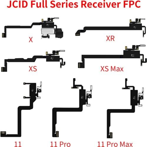 JCID Receiver FPC Detection Board Mobile Earspeaker Flood Light Sensor Flex Cable for iPhone X-11Pro Max Face ID Truetone Repair