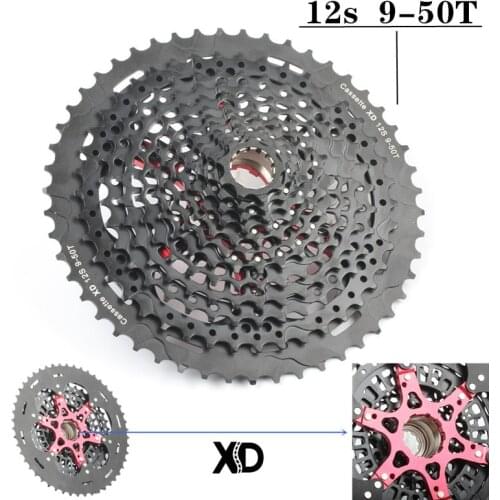 Bicycle cassette 12 speed 11 speed XD 9-50T MTB bike freewheel fits XD hubs only for SRAM GX