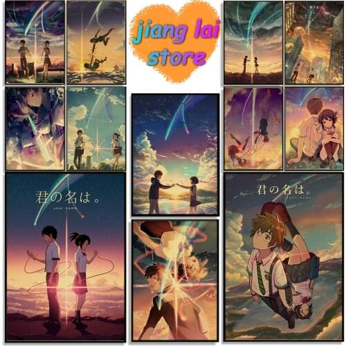 Vintage Posters Your Name Wall Home Decoration Retro Poster Wall Painting Home Room Vintage Art Wall Posters