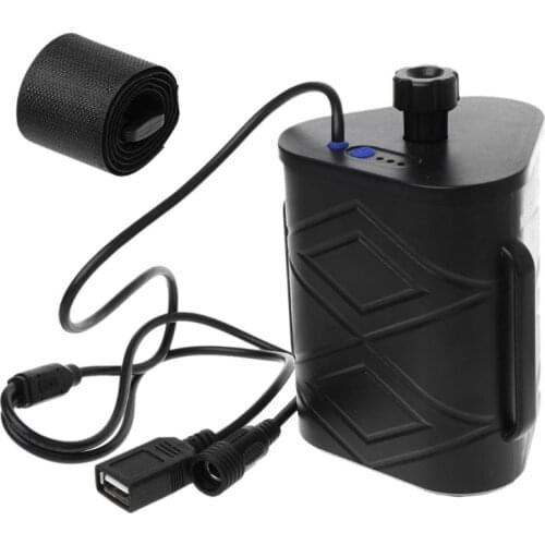 Waterproof 2x 26650/8.4V 3x 18650/26650/12V Battery Storage Box Mobile Power Bank Storage Box USB Charger Bike LED Light