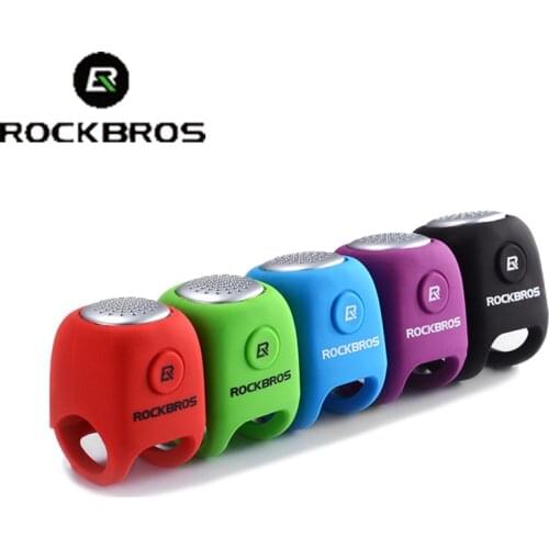 Cycling Bike Electric Bell Rainproof Bells MTB Road Bicycle Handlebar Silica Gel Bell Super Loud Safety Bicycle Alarm RK0043