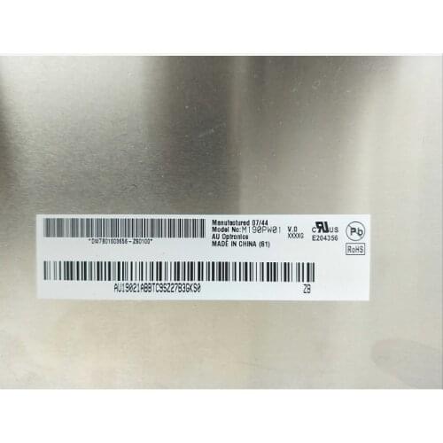 19 Inch LCD Display Panel T190PW01.0 T190PW01 V0 T190PW01 V.0 M190PW01 V0 M190PW01 V.0 M190PW01.0