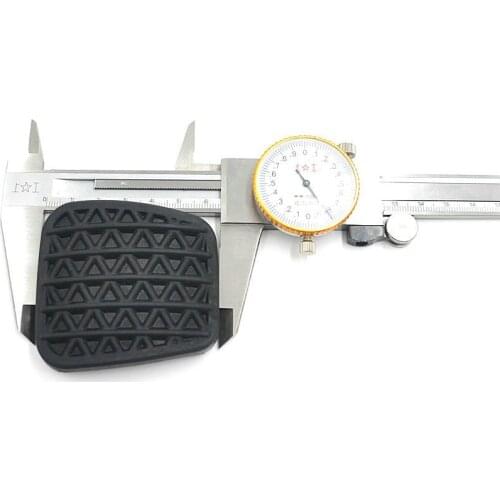 2pcs Parking Brake Pedal Pad Cover Black Protective Case For Car Auto Vehicle