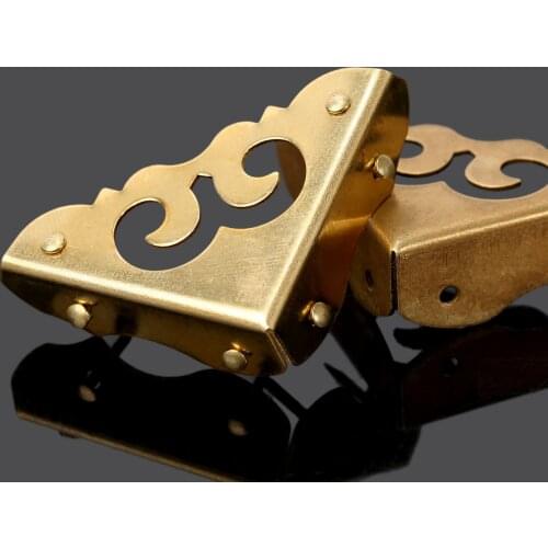 4pcs Book Folder Scrapbooking Menus Metal Corner Protectors Bos Bags Albums diy 3cm