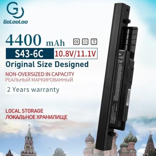 Golooloo 10.8V 4400 mAh Laptop Battery for BENQ BATAW20L6 BATAW20L61 BATAW20L62 for JoyBook S43 Series