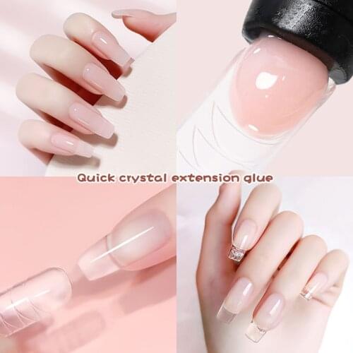 8 Colors 30ml Nail UV Gel Nail Polish For Extension Color Nail Gel Painting Quick Building Gel Nail Extend Gum Acrylic TSLM1