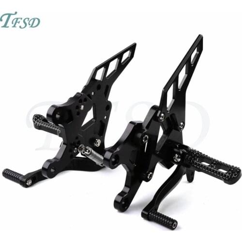 Motorcycle CNC Aluminum Refit Accessories Pedal Rear Set Adjustable Rearset For Kawasaki Z 900 z900 2017 2018