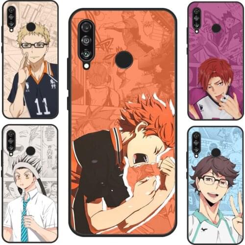 Hinata Tendou Kenma Haikyuu Case For Huawei P30 Lite P40 P20 Pro P Smart Z 2019 2021 Nova 5T Honor 10 Lite 8X 9X 10i