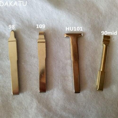 DAKATU 90#98#109# #75 Remote key blade For Ford Focus mondeo Modified Flip Remote key blade Replacement