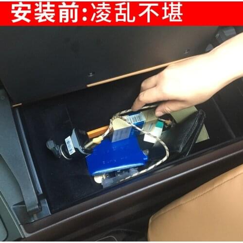 For Lexus ES200 ES26 0ES300h 2018-2019 ES modified control storage box armrest box storage compartment