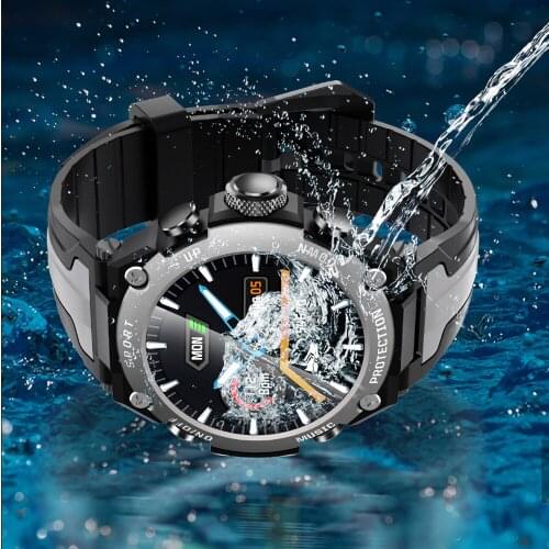 Hot DK10 smart watch Bluetooth Music Smart Altitude Diving Watch IP68 Waterproof Heart Rate Fitness Sports Watch Weather