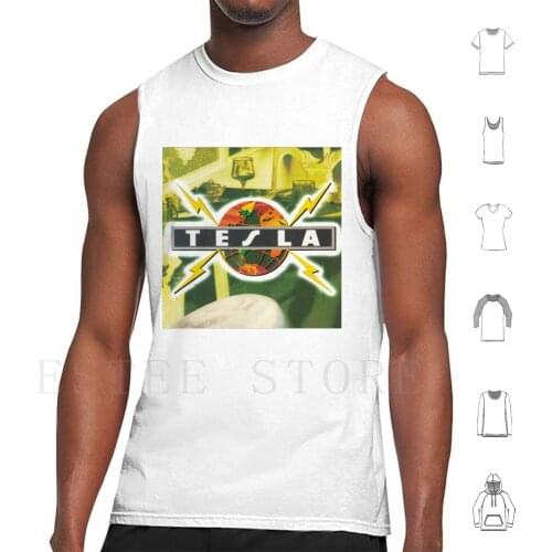 Tesla Xi Tank Tops Vest Tesla Tesla Band Tesla Band Tour Band Tesla Band Logo Tesla Band Album