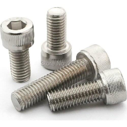 Lot100 Metric Thread M3* 16mm Stainless Steel Hex Socket Bolt Screws