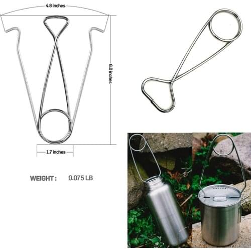 Spring Steel Multifunctional Fish Mouth Spreader Fish Lip Opener Outdoor Camping Pot Bottle Hanger Hanging Tool Pesca Tackle 1pc