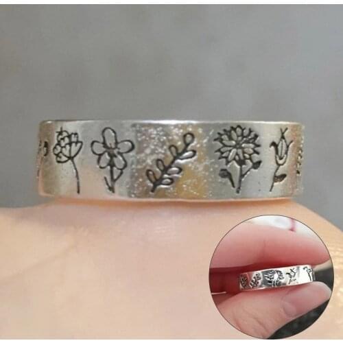 New Vintage Butterfly Rings For Women Men Bohemian Delicate Handmade Carved Ring Engagement Wedding Jewelry Gift Sets