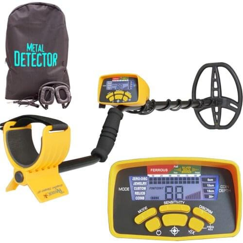 New Underground Metal Detector MD-6450 Professional Gold Digger Treasure Hunter with Digital Display Backup Light
