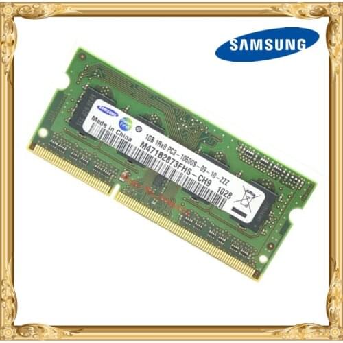 Samsung Laptop memory DDR3 1GB 1333MHz PC3-10600 notebook RAM 10600S 1G