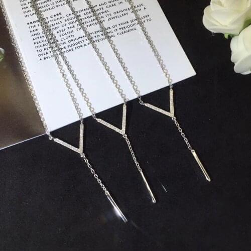 Romantic Diamond cz Pendant Real 925 Sterling Silver Charm Party Wedding Pendants Necklace For Women Bridal Fine Jewelry Gift