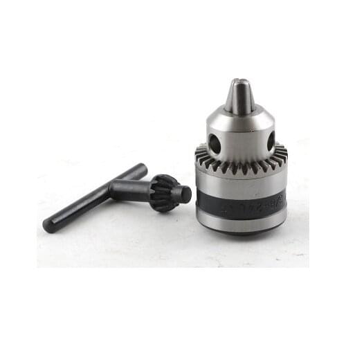 1.5-10mm, B12 taper or thread: 3/8-24UNF to choose, Key type drill chuck, SAN OU brand, high quality