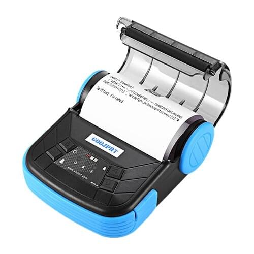 GOOJPRT MTP-3 80mm Bluetooth 2.0 Mini Thermal Printer Exquisite Lightweight Design Portable Receipt Printer For Android Ios Wi