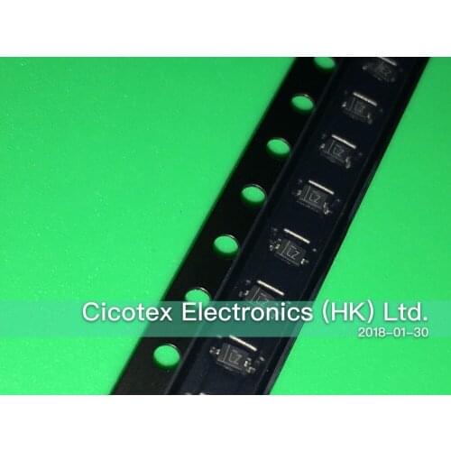 100pcs/lot BAT760-7 SOD323 LZ BAT 760-7 DIODE SCHOTTKY 30V 1A SOD-323 BAT760-7-F BAT7607F