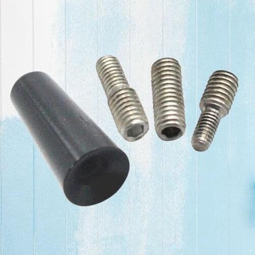 3cm Car Roof Short Rod Antenna Adapter w/Screw Decoration FM/AM GPS GSM Reception Accessories Replacement Black