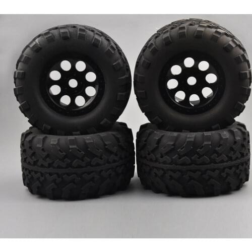 4Pcs 1:8 Tire Rims 160mm 17mm Hex RC Accessory For Bigfoot Monster Truck Summit E-Revo Car HPI