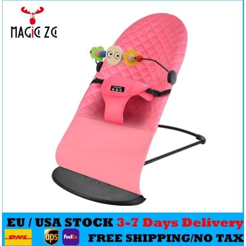 Baby Rocking Chair Comfort Chair Newborn Baby Recliner with Baby Sleep Artifact Child Cradle Bed Coax Baby Artifact