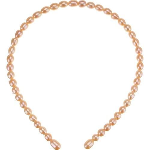 Elegant Full Freshwater Pearls Simple Hairbands Sweet Headband Women Hair Hoops Ornament Head Band Lady Fashion Hair Accessories