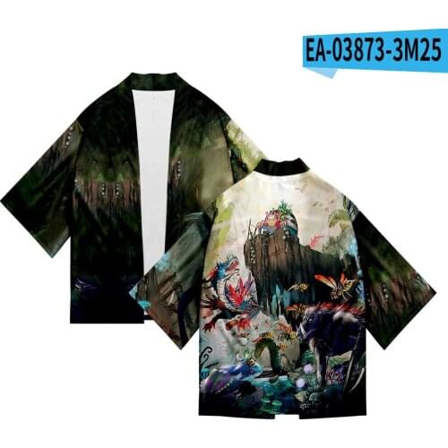 So I'm A Spider,So What? Coat Cosplay Anime Shiroori Kumoko Kumo Watashi Haori Kimono Wafuku 3D Flimsy Thin UPF Clothes