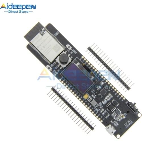 LILYGO For TTGO T-Lion ESP32-WROVER 4MB SPI Flash And 8MB PSRAM 0.96 inch OLED Five-Way Button 18650 Battery Holder