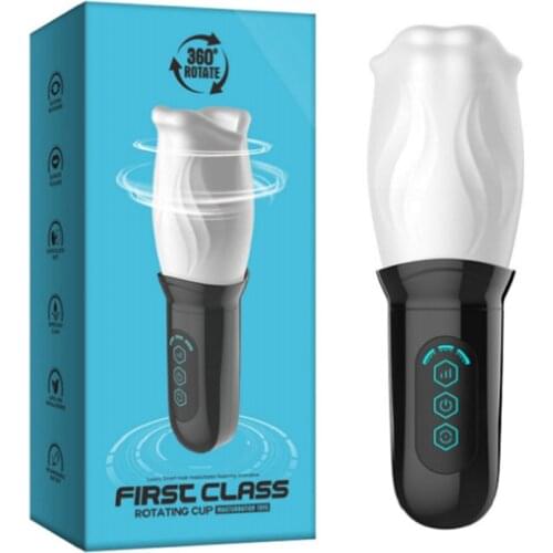 Wholesale Male Masturbator Oral Sex Trainer Vibrator Sex toys for men vagina real pussy adult Delay Automatic Climax Glans Stimu