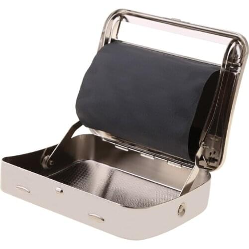 Roller 70mm Tobacco Rolling Box Metal Automatic Cigarette Smoking Roller Machine