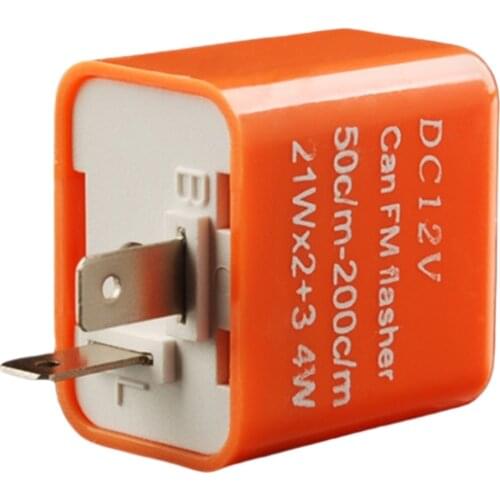 LED Flasher Frequency Relay Turn Signal Indicator Motorcycle Flashing Blinker K0AF