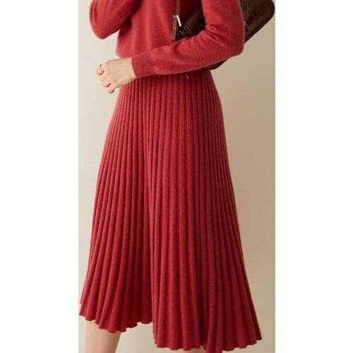 SZDYQH Women's Knitted Skirts