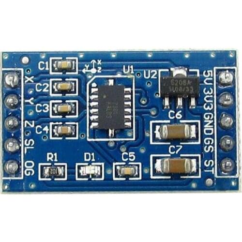 Taidacent MMA7361 Angle Sensor Inclination Capacitive Acceleration Sensor MMA7361 Accelerometer Module Instead of MMA7260
