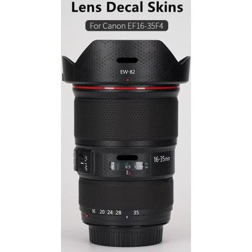 16-35F4 Lens Premium Decal Skin For Canon EF 16-35mm f/4L IS USM Lens Protector Wrap Cover Sticker
