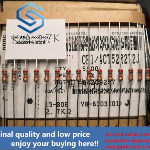 20pcs only orginal new KOA resistance imported resistance 1/4W 0.25W 2.7K 2700 Euro