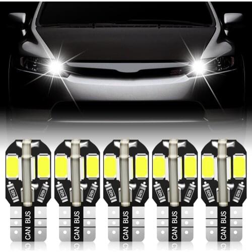 5x T10 LED W5W Car Interior Light Bulb for Chevrolet Malibu Sail Aveo Captiva Trax Tracker Cruze Holden Equinox Epica SS