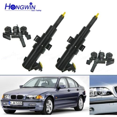 HW 61678362823 LH=RH Headlight Washer spray nozzle headlamp water Jet Nozzle For BMW 3 series E46 M3 Car