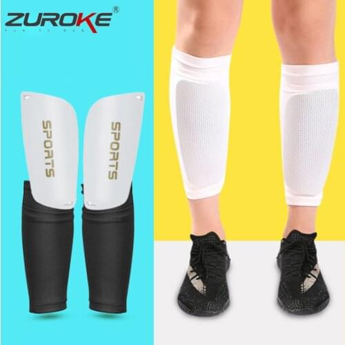 Football Shin Guard and Sleeves Set Soccer Professional Shields Legging Shinguards Protective Gear