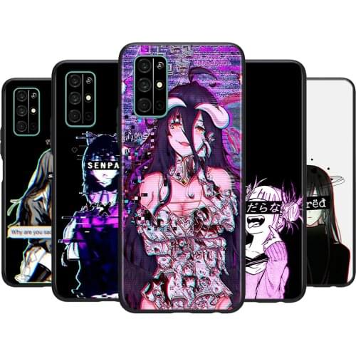 Sad Anime Aesthetic Senpai For Huawei Honor 20S 20 10X Lite 30i 30S Y8P Y7P Y6P Y5P Y7A Y9A Y8S Y6S Y7 Y5 Y6 Pro Phone Case